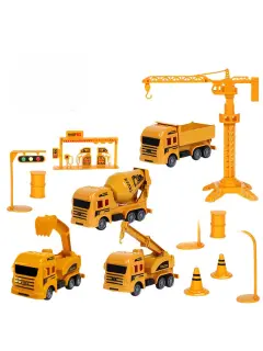 Jouets Intéressants pour Enfants - Voitures d'Ingénierie Construction